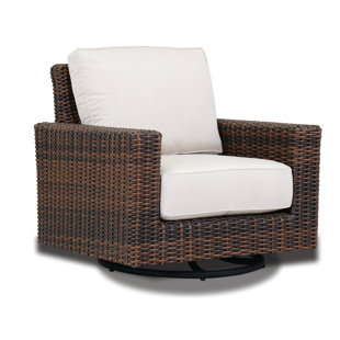 All Weather Wicker Patio Swivel Rocking Chair | Patio Chairs